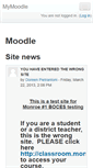 Mobile Screenshot of moodle.monroe.edu