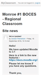 Mobile Screenshot of classroom.monroe.edu
